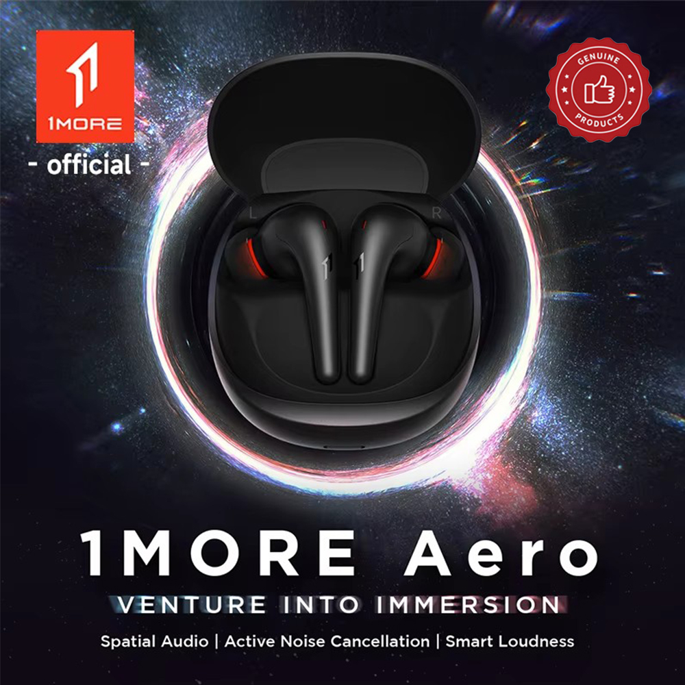 Noise Canceling Headphones - Słuchawki douszne 1MORE Aero z redukcją