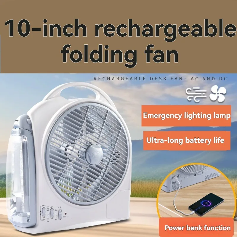 Przenośny 10-calowy energooszc – Usb Desk Fan recenzja i cena