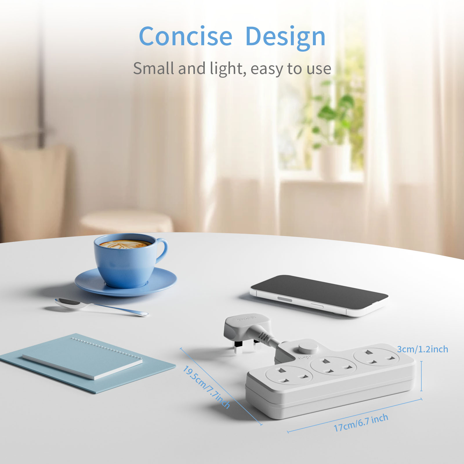 UK Power Plug Wall Outlet 13A  – Home Office Of Uk recenzja i cena