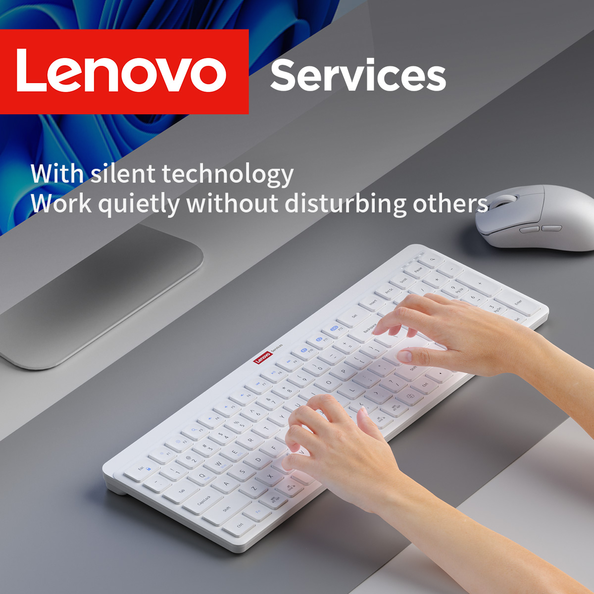 Klawiatura bezprzewodowa Lenov – Home Office Uk Number recenzja i cena