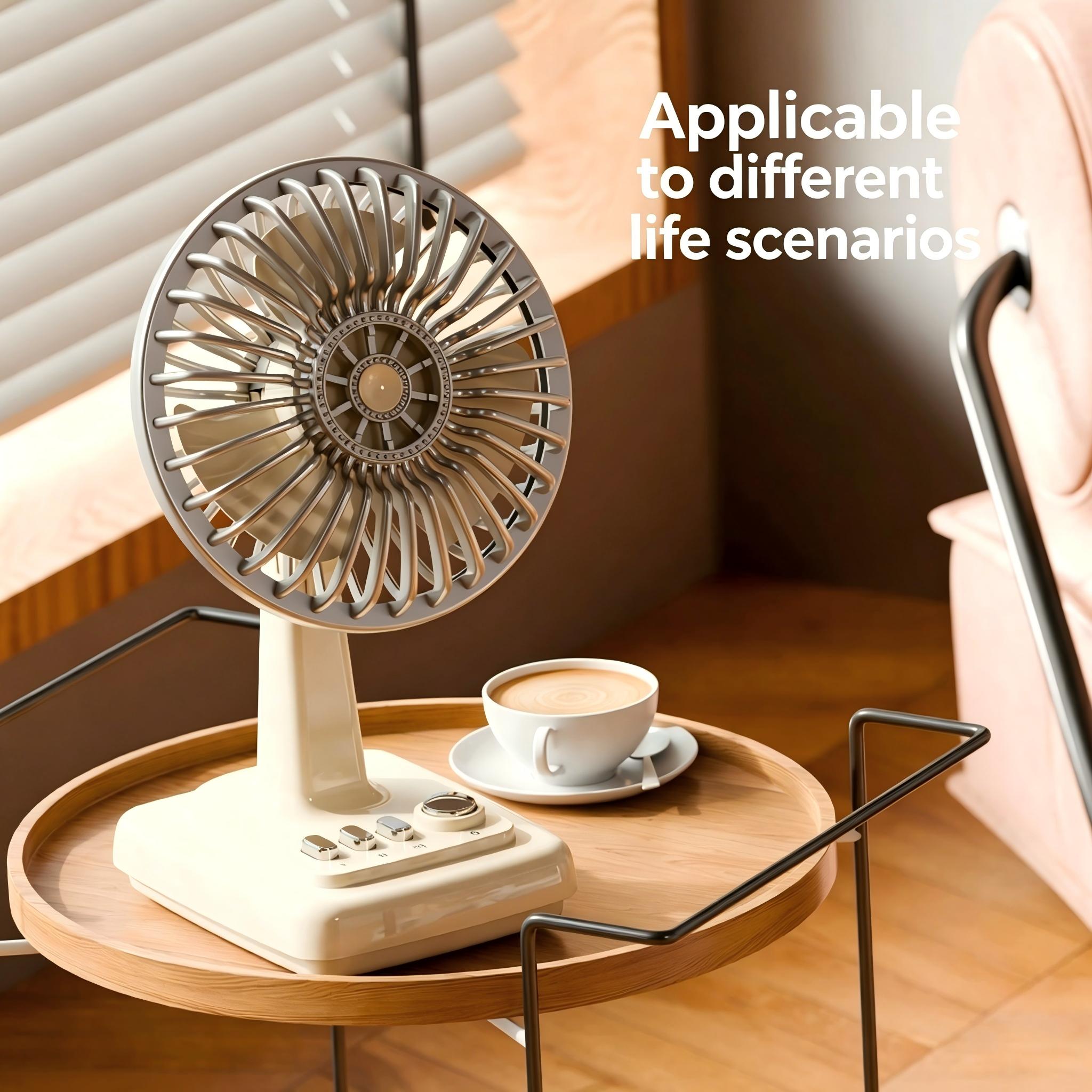 Retro wentylator biurkowy ze s – Usb Desk Fan recenzja i cena